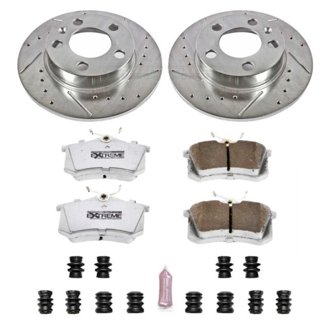 Z26 Street Performance Ceramic Brake Pad and Drilled & Slotted Rotor Kit