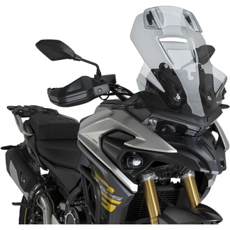 Touring Windshield With Visor Smoke