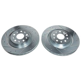 Evolution Performance Drilled And Slotted Rotor Pair
