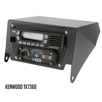 Can-Am X3 Multi-Mount Kit - Top Mount - Kenwood TK7360