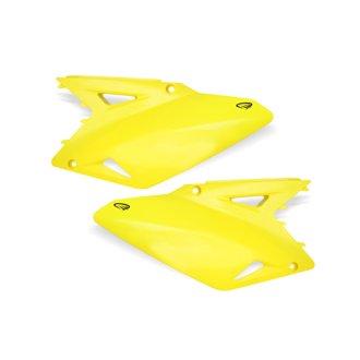 08-17 Suzuki RMZ 250-450 Side Number Panels - Yellow