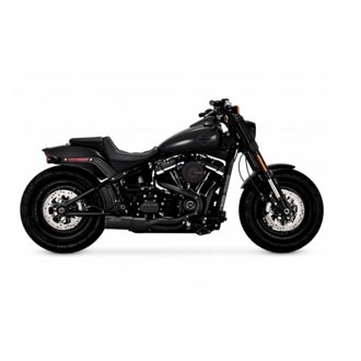 HD Softail Fat Bob 18-22 Hi-Output 2-1 Black PCX Full System Exhaust