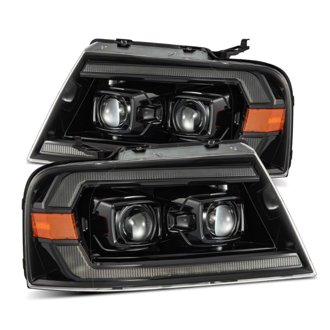 04-08 Ford F150 PRO-Series Projector Headlights Chrome w/ Sequential Signal and DRL