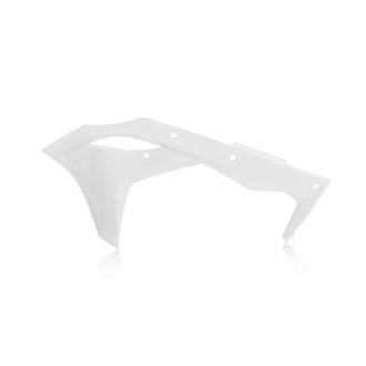 17-18 Kawasaki KX250F/ 19-20 KX250 Radiator Shroud - White