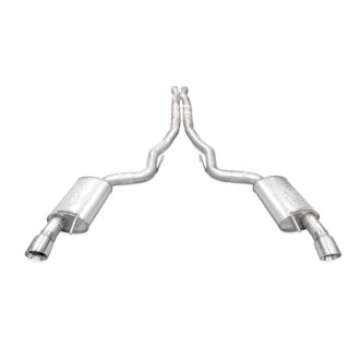 2024 Mustang GT Catback Dual Tips Legend Sound X-Pipe Performance Connect Exhaust