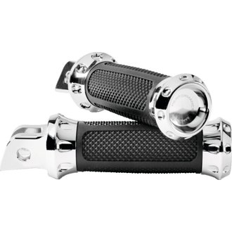 Footpegs Overdrive Rider - Chrome