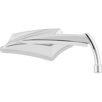 Bikers Choice 65-Up Chrome Angler Mirror Universal Custom Pair