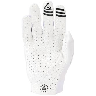 Aerlite Gloves White/Black Logo Youth - Xs