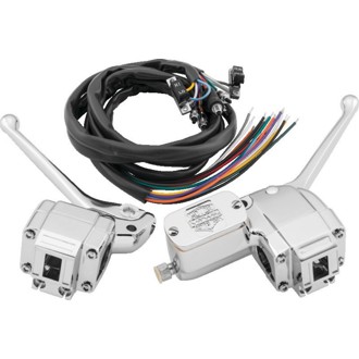 Bikers Choice Plain Switch Housing Chrome