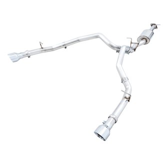 AWE 0FG Dual Rear Exit Catback for 5th Gen RAM 1500 5.7L (w/ bumper cutouts)