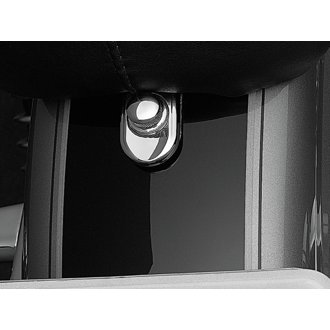 Seat Beauty Cap & Thumb Screw Combo Chrome