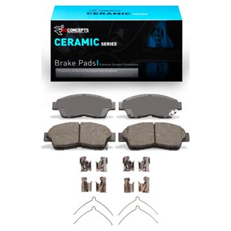 R1 Ceramic Pads and Hardware Kit
