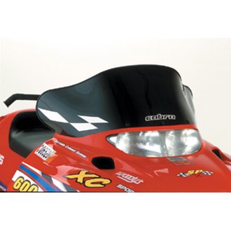 Cobra Windshield Polaris Low/Black W/ White Checks