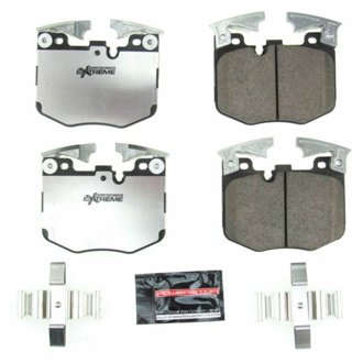 Z26 Performance Carbon-Fiber Ceramic Brake Pads with Hardware Kit