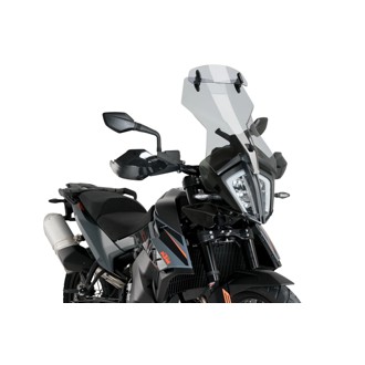 Touring Windshield With Visor Smoke