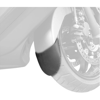 Front Fender Extension Black