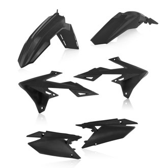 18-24 Suzuki RMZ250/ RMZ450 Plastic Kit - Black