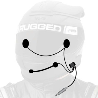 Wired Offroad And Stx Stereo - Helmet Kit W/Alpha Audio Speakers And Mic