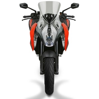 16-18 KTM 1290 Super Duke R V Stream Mid/Std. Windshield - Tinted