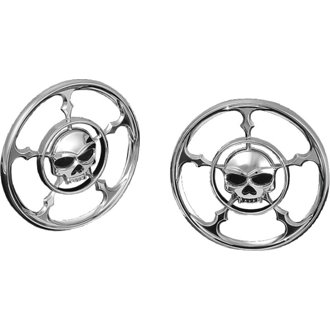 Zombie Speaker Grills Chrome