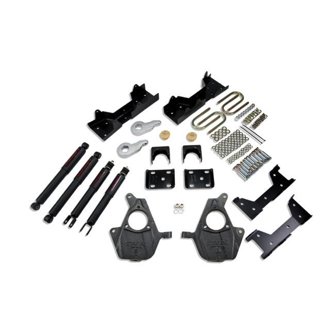 LOWERING KIT W/ ND2 SHOCKS (FRONT TORSION BAR SUSPENSION ONLY