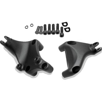 Bikers Choice 14-Up XL Black Passenger Footpeg Mount