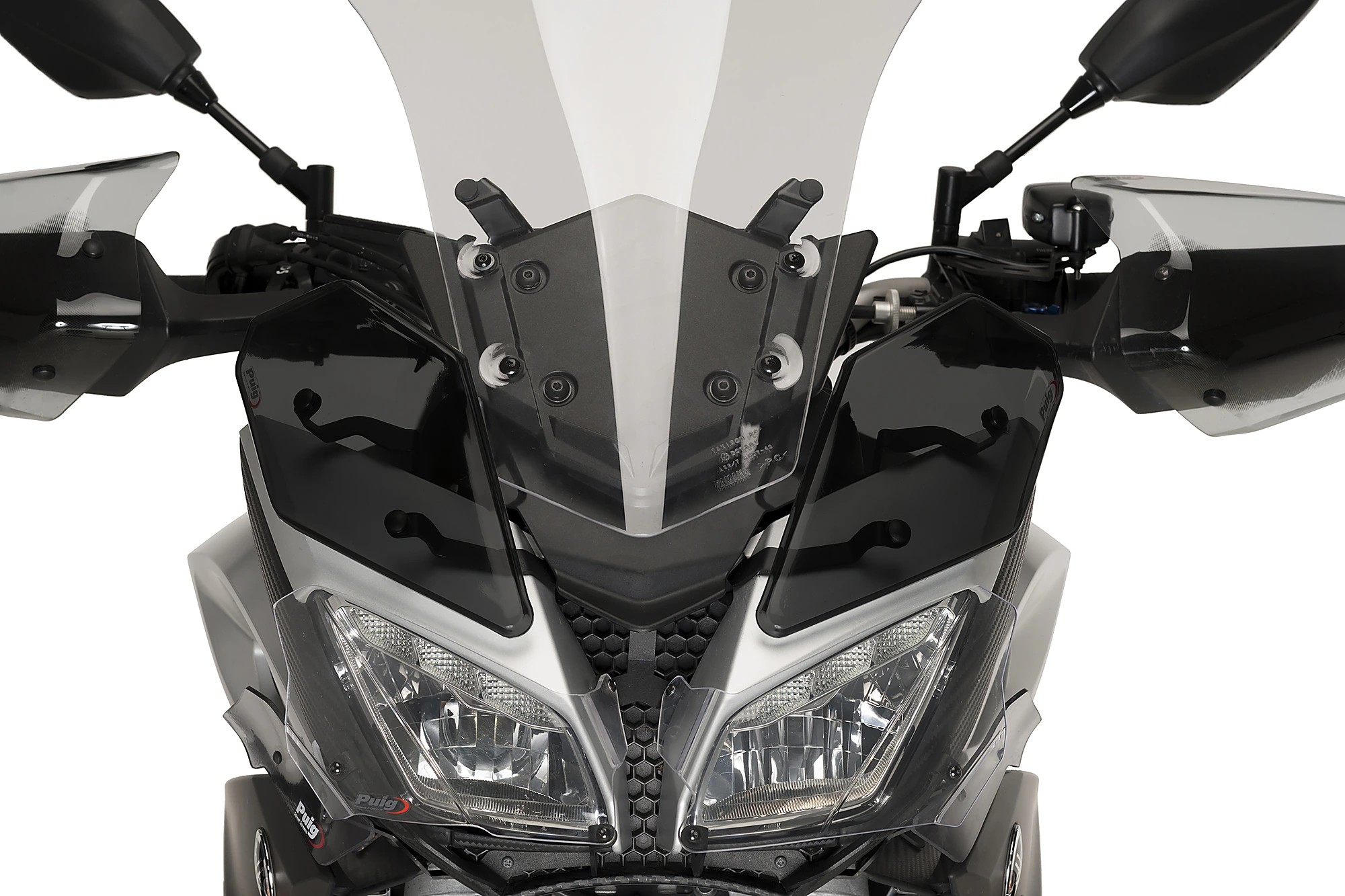 Extended Front Deflectors Dark Smoke