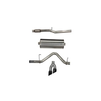 Corsa 19-24 Chevy Silverado 1500 5.3L Crew Cab Short Bed Sport Cat-Back Dual Rear Exit w/ Black Tips