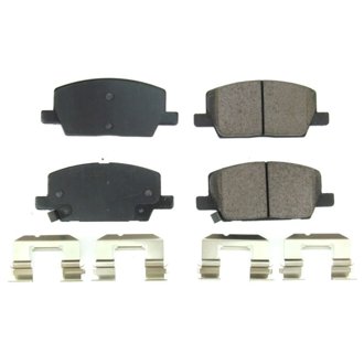 Z17 Low-Dust Ceramic Brake Pads with Hardware