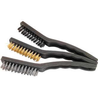 3-pc Nylon/Wire Brush Set