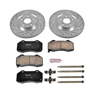 Z23 Daily Driver Carbon-Fiber Ceramic Brake Pad and Drilled & Slotted Rotor Kit
