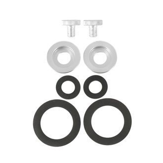 Colored Visor Screw Kits Silver