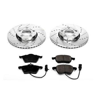 Z23 Daily Driver Carbon-Fiber Ceramic Brake Pad and Drilled & Slotted Rotor Kit