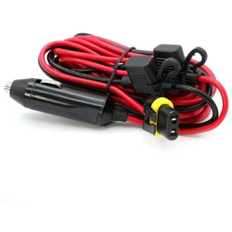 12 Volt A/C Adapter w/ Waterproof Connector for and other Mobile Radios
