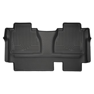 14-15 Toyota Tundra Double Cab Pickup Weatherbeater Black 2nd Seat Floor Liners