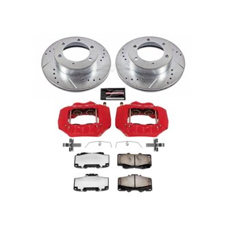 Z36 Truck and SUV Ceramic Brake Pad, Drilled & Slotted Rotor, and Caliper Kit