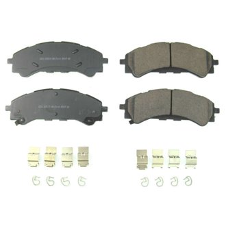 Z17 Low-Dust Ceramic Brake Pads with Hardware