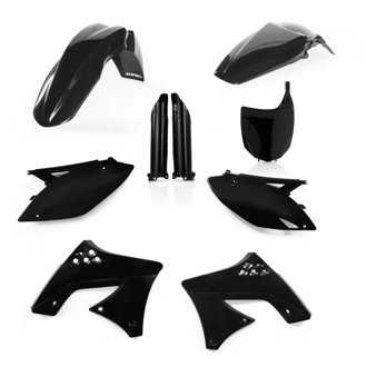 09-12 Kawasaki KX250F Full Plastic Kit - Black