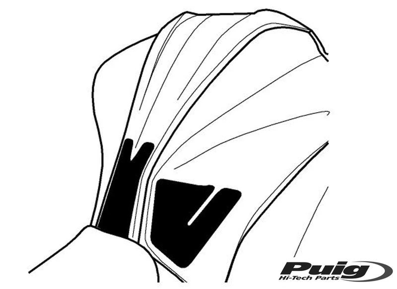 Specific Tank Protector Carbon Look