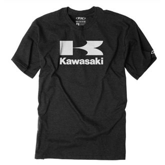 Kawasaki Flying K T- Shirt / Hthr Charcoal Xl