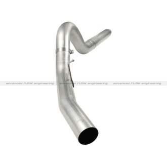 Large Bore-HD 5 IN 409 Stainless Steel DPF-Back Exhaust System