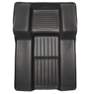 07-10 GM Escalade/Tahoe/Yukon WeatherBeater Black Walkway (2nd Row Bucket) Floor Liners