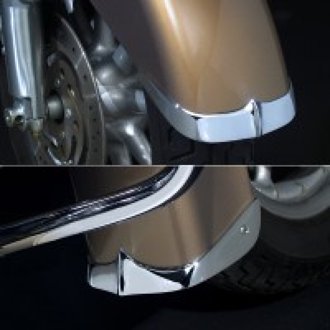 04-13 Harley-Davidson FLHX/ FLTR/FLTRU/FLTRX/FLHRS Front Fender Tips 2pc