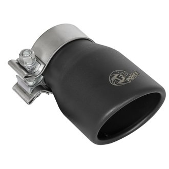 MACH Force-Xp 409 Stainless Steel Clamp-on Exhaust Tip Black