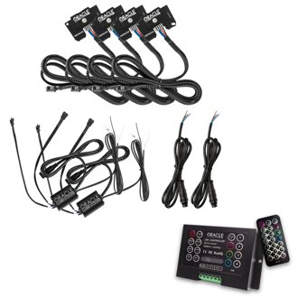 Jeep Wrangler JL/Gladiator JT ColorSHIFT RGB+W Headlight DRL Kit - w/2.0 Cont.