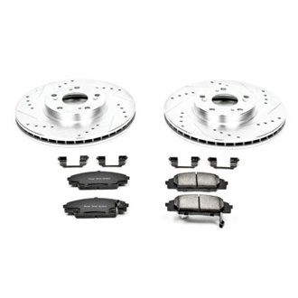 Z23 Daily Driver Carbon-Fiber Ceramic Brake Pad and Drilled & Slotted Rotor Kit