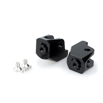 Adaptor Adjustable Rider Footpeg Black