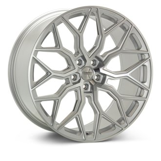 HF-2 22X10.5 / 5X120 / ET38 / Deep / 72.56 - Silver Polished Wheel