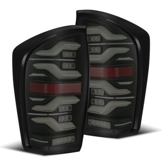 16-21 Toyota Tacoma LUXX LED Taillights Blk w/Activ Light/Seq Signal