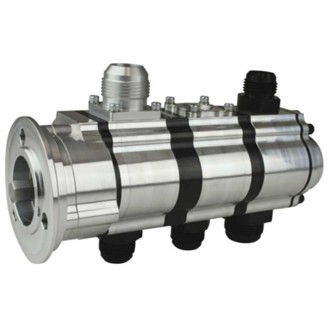 Rev Rotation Dry Sump 3-Stage Oil Pump V-Band Noonah Hex Drive 1.800 PS